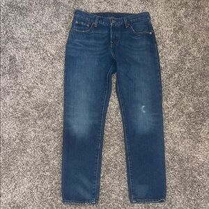 Levi's Women's Straight Fit Blue Jeans